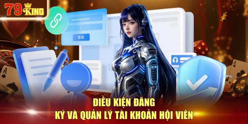 Điều kiện đăng ký và quản lý tài khoản hội viên